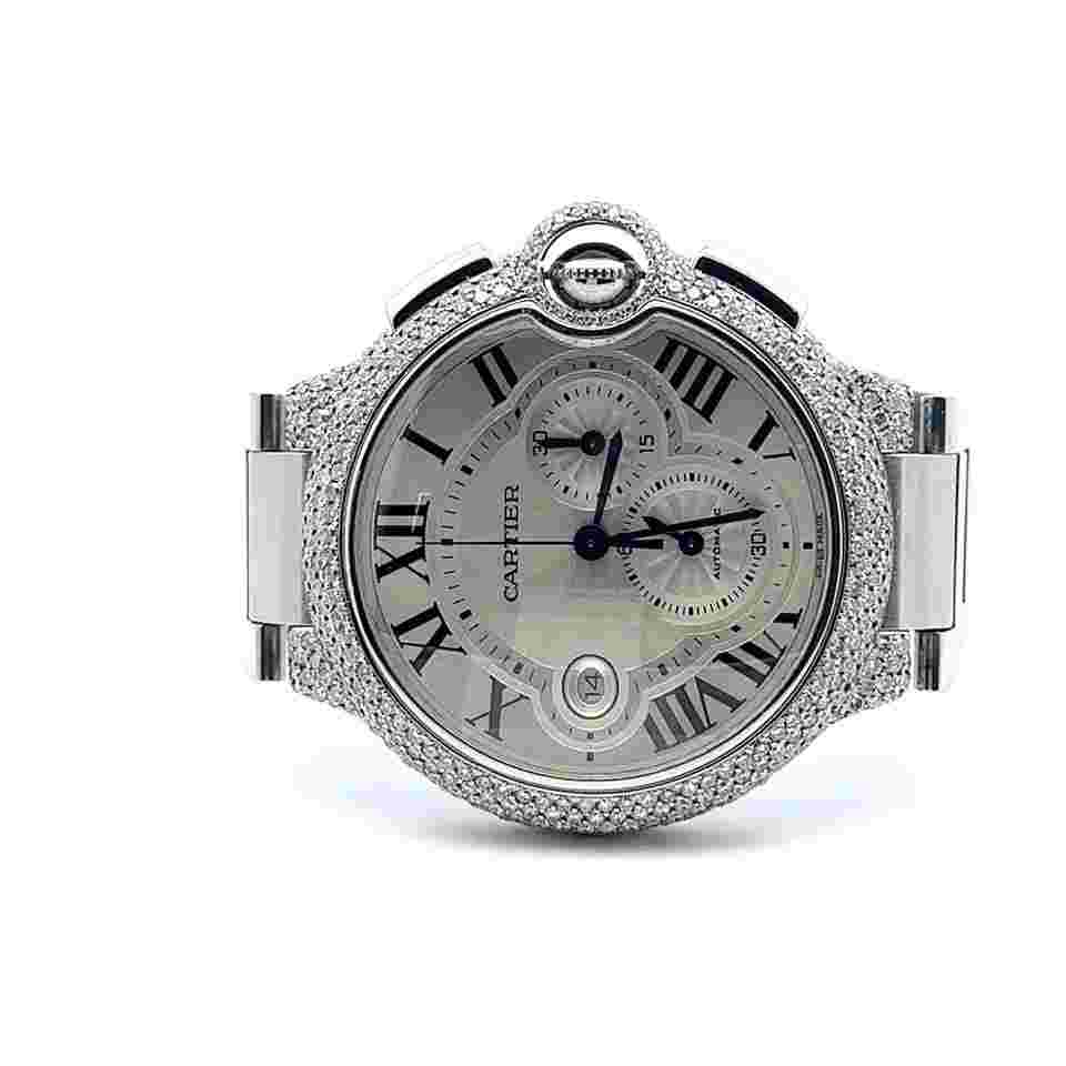 Cartier Ballon Bleu 44mm
XL Chrono Chronograph Automatic Diamonds