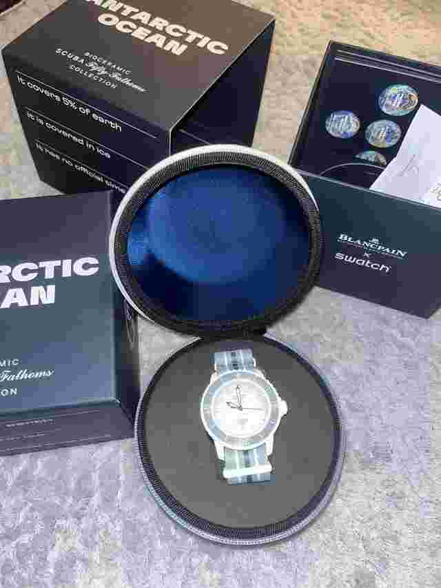 Swatch Scuba Fifty Fathoms 2024 Blancpain Scuba Fifty Fathoms Antarctic Ocean