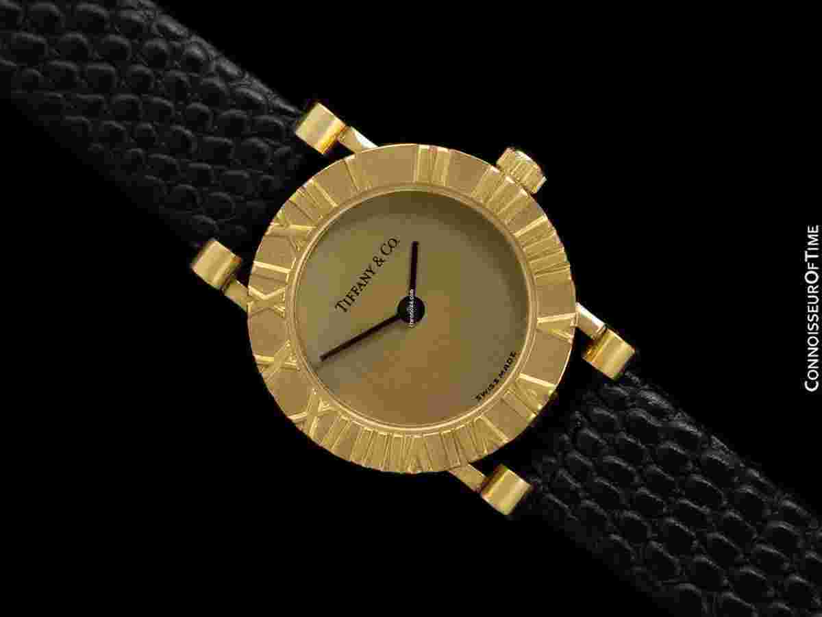Tiffany Atlas
Ladies Watch with Boxes - 18K Gold