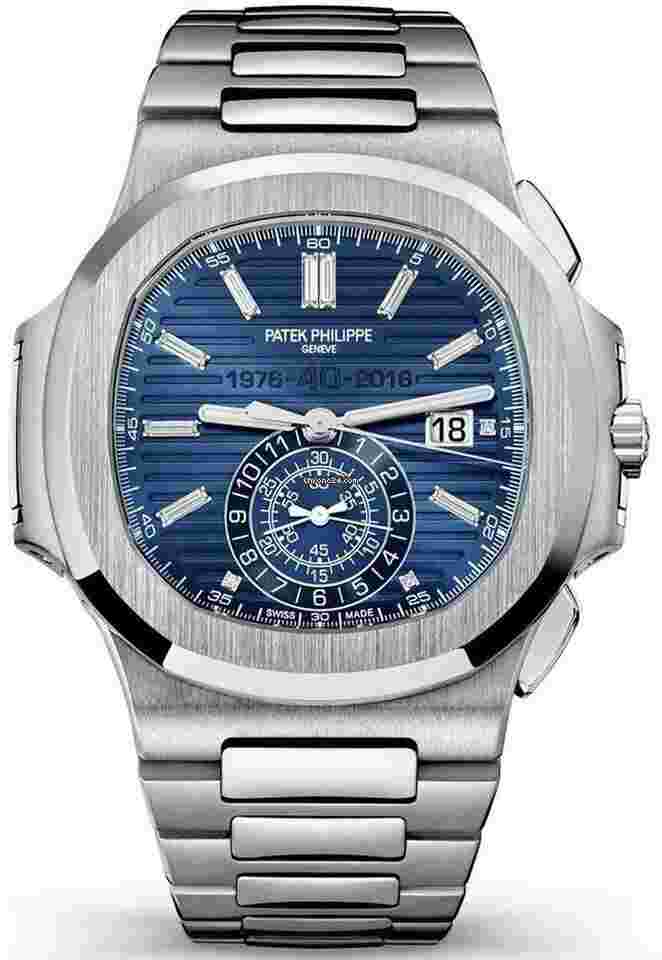 Patek Philippe Nautilus
SEALED Nautilus 18k White Gold Diamond Watch Box/Papers NEW 5976