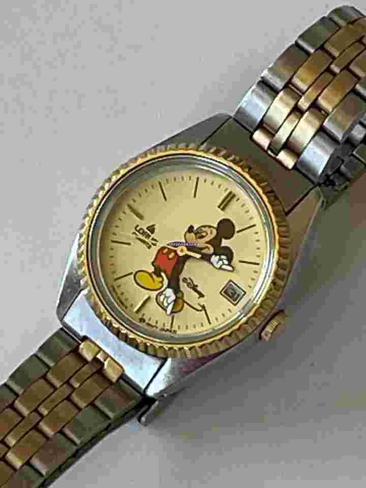 Lorus
Seiko Mickey Mouse Ladies Two-Tone Calendar Date Vintage Made in Japan