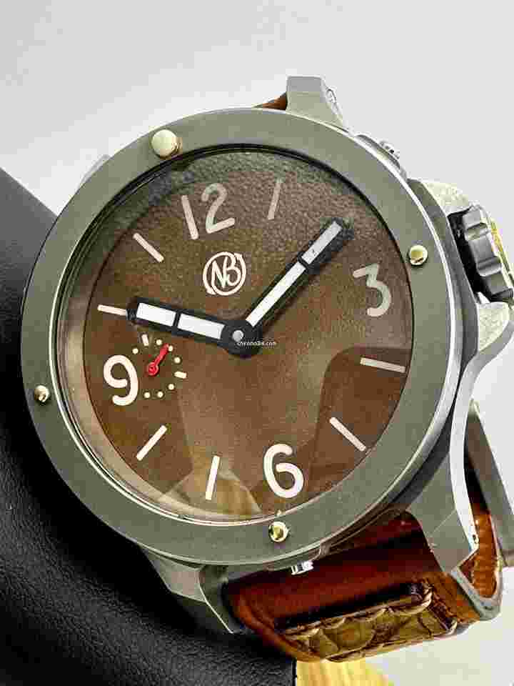 Ennebi
FONDALE TOSCANA 9663 Brown Dial TITANIUM SWISS ITALIAN 1000M 47MM UNITAS