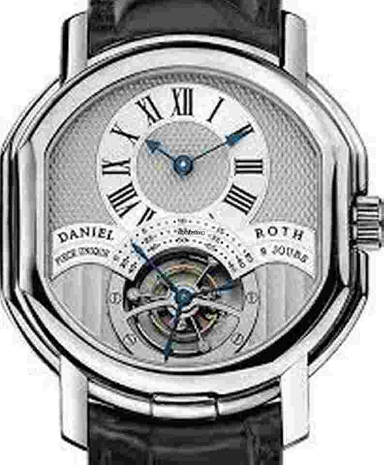Daniel Roth
Masters 8 Day Tourbillon 18K White Gold Men's Watch