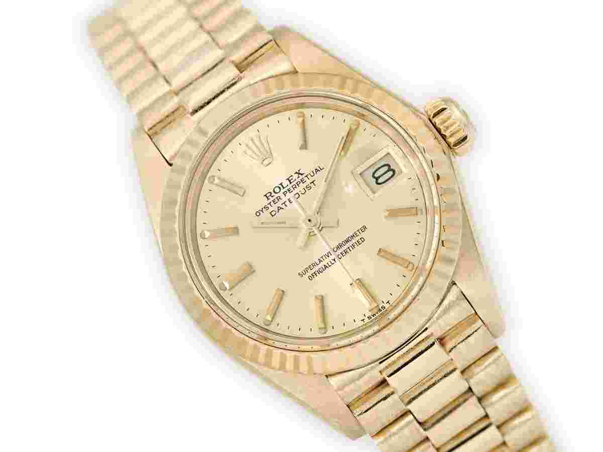 Rolex Datejust
Oyster Perpetual Datejust Ref.6917 18ct 1979