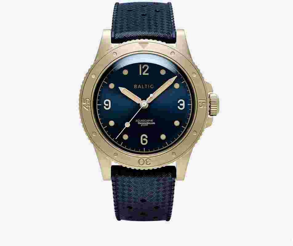 Baltic
Aquascaphe Bronze Blue Gilt 39mm Automatic 200m Aquabrnzblu