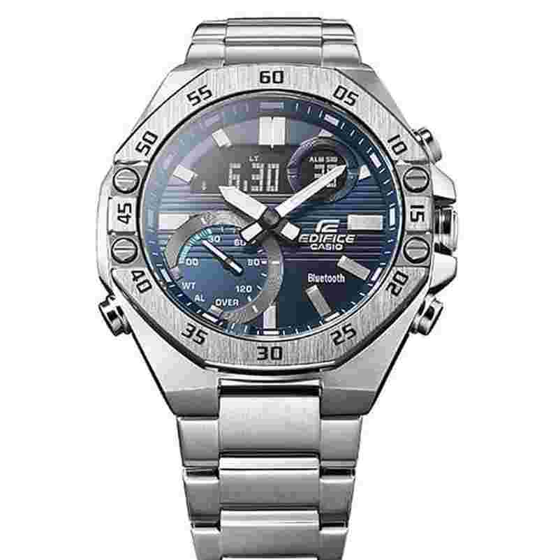 Casio Edifice
ECB-10D-2A Solar World Time Mobile Link 100M Men's Watch