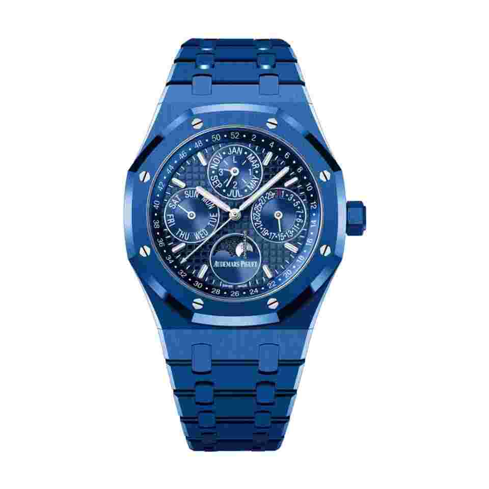 Audemars Piguet Royal Oak Perpetual Calendar
26579CS.OO.1225CS.01 Blue Ceramic Blue Dial