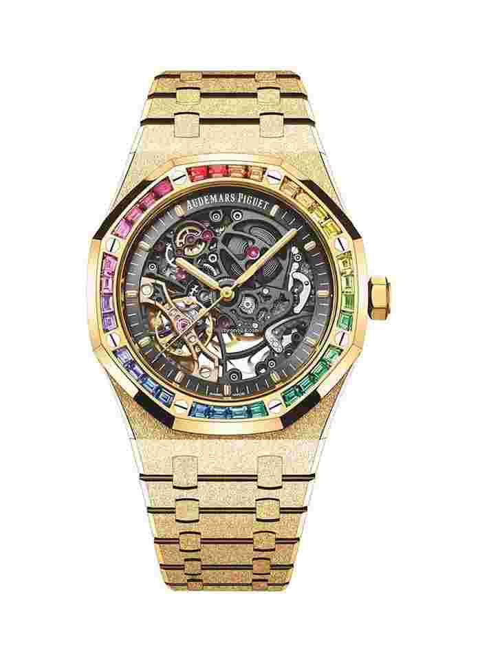 Audemars Piguet Royal Oak Double Balance Wheel Openworked
2023 Royal Oak Double Balance Wheel Openworked Frosted Yellow Gold