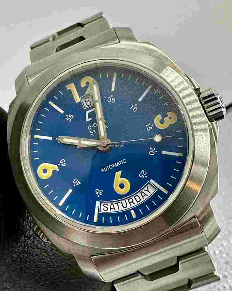 Anonimo
RARE ANONIMO Opera Meccana 2004 Special Edition Deep Blue D-Date Day Date 500m