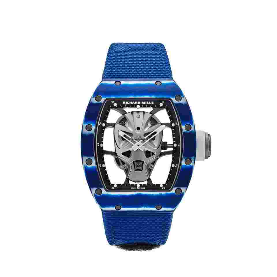 Richard Mille RM 052
52-06 Tourbillon 'Mask' Blue White Quartz TPT