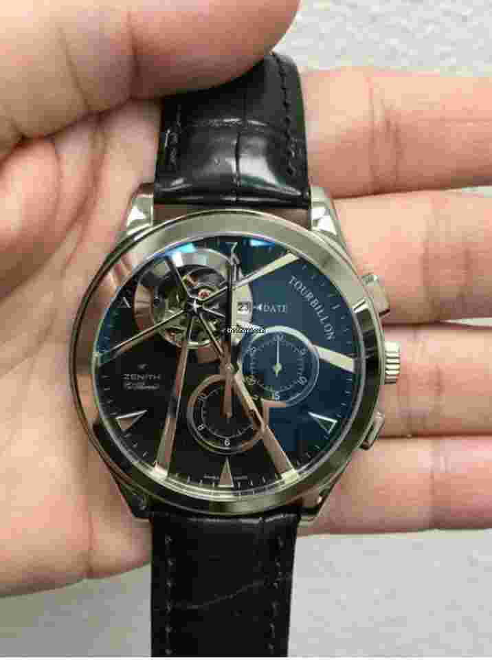 Zenith El Primero Tourbillon
Grande Class Tourbillon 65.0520.4035/21.c492 18k White Gold Box Papers