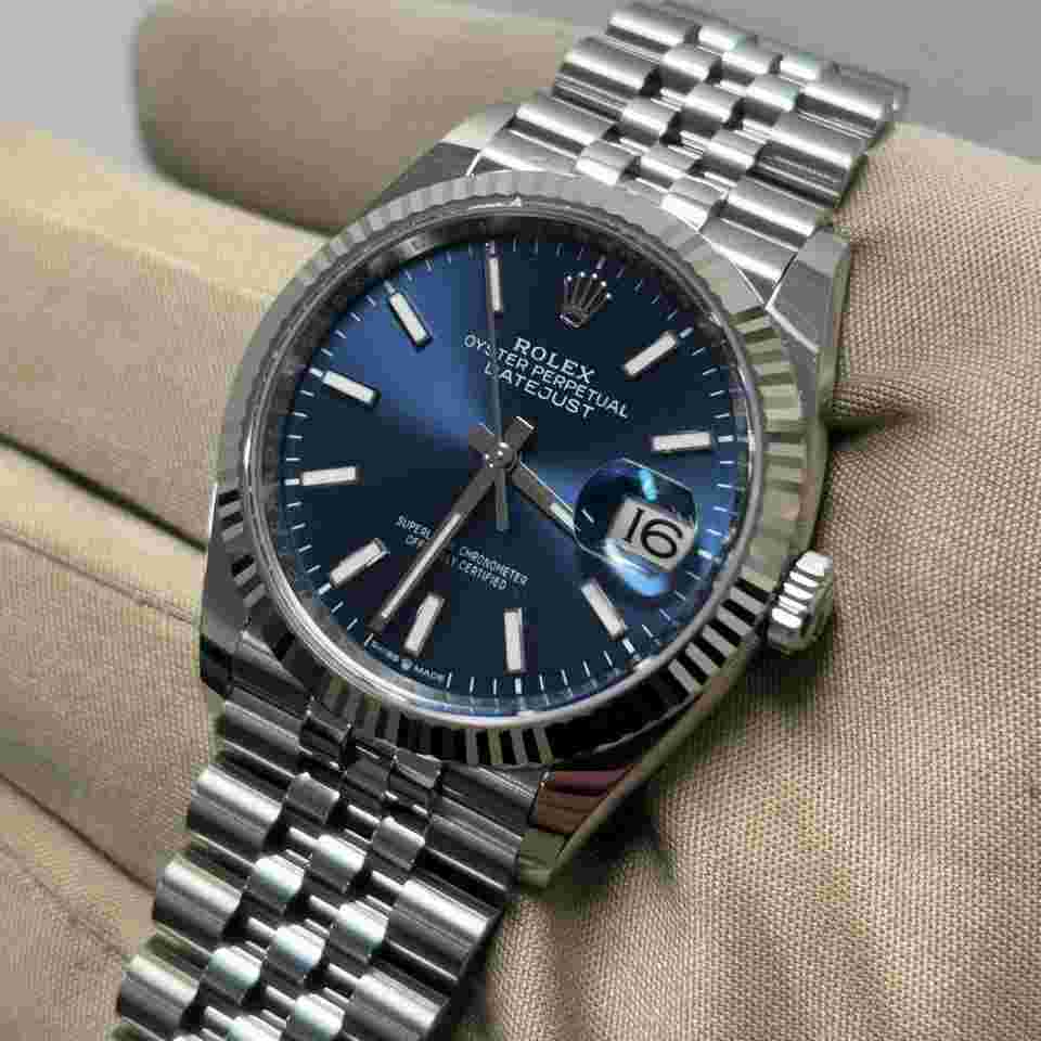 Rolex Datejust 36
Fluted / Blue / Jubilee / NEW 2024
