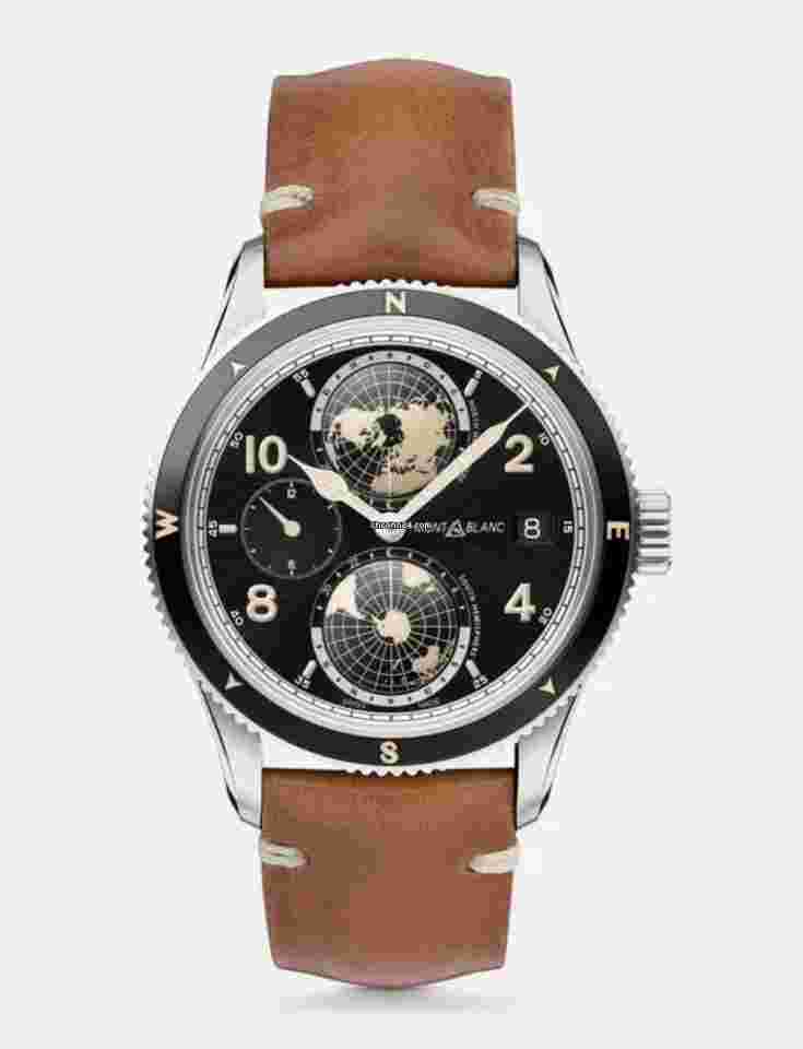 Montblanc 1858
Geosphere 42mm Steel GMT Watch B&Ps 2022