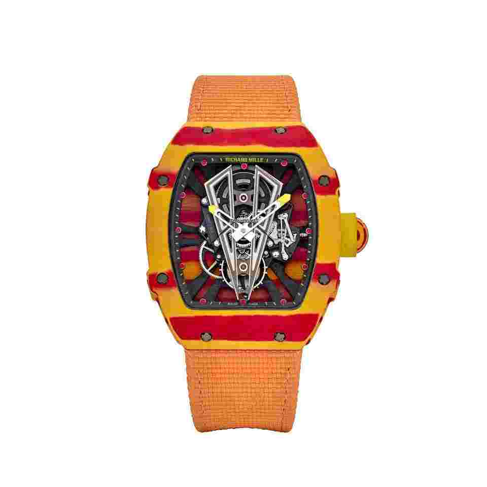 Richard Mille RM 027
27-03 Tourbillon Rafael Nadal Red Yellow Quartz TPT (2018)