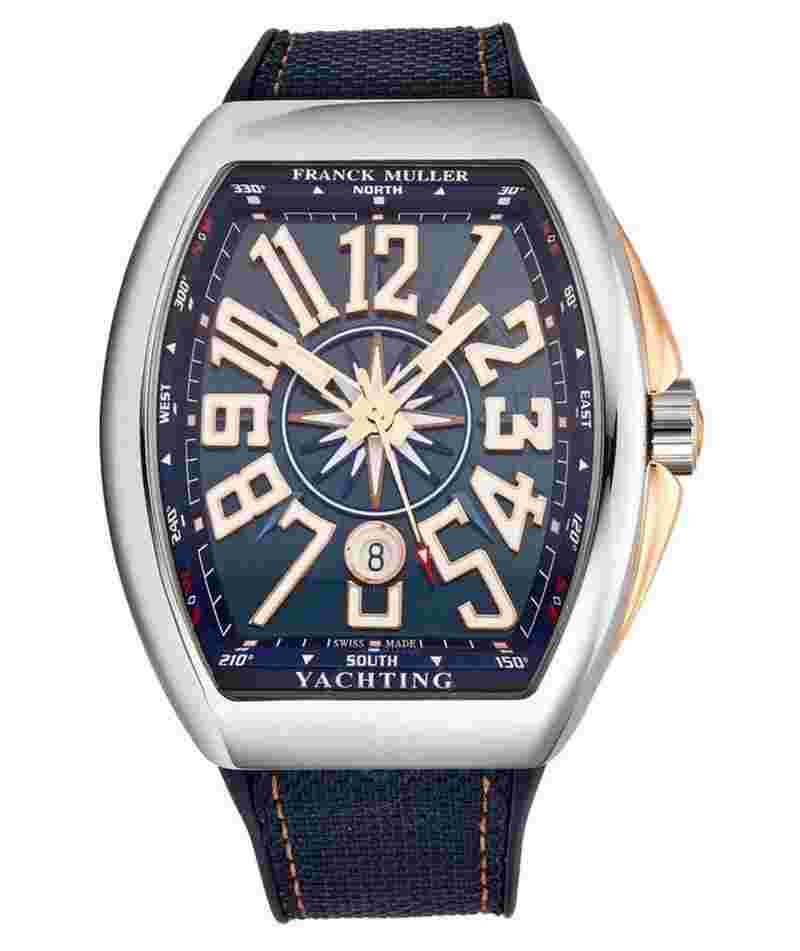 Franck Muller Vanguard
YACHTING 45MM V 45 SC DT 18K ROSE GOLD/STAINLESS STEEL MEN'S WATCH