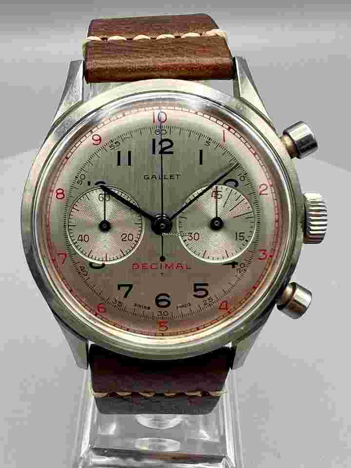 Gallet
Multichron Decimal Chronograph