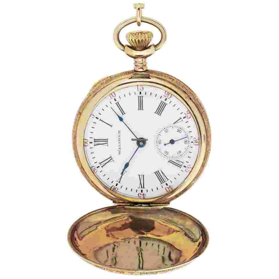 Waltham
pocket watch 10K 33mm watch