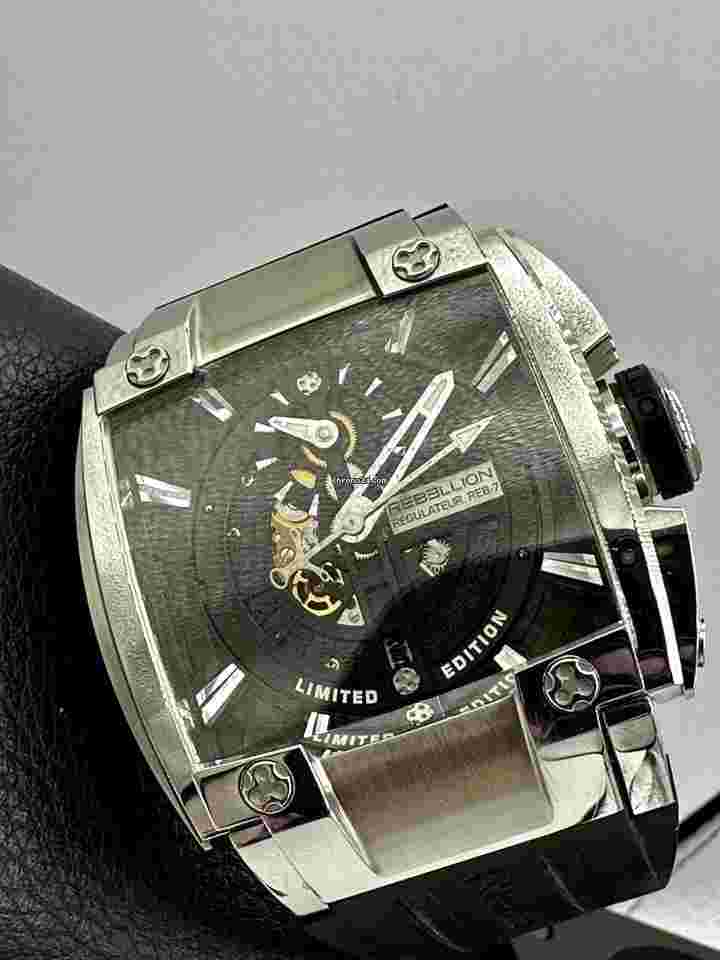 Rebellion
REB 7 RÉGULATEUR Laurent Besse Skeleton Limited Edition 36 Pieces 46mm