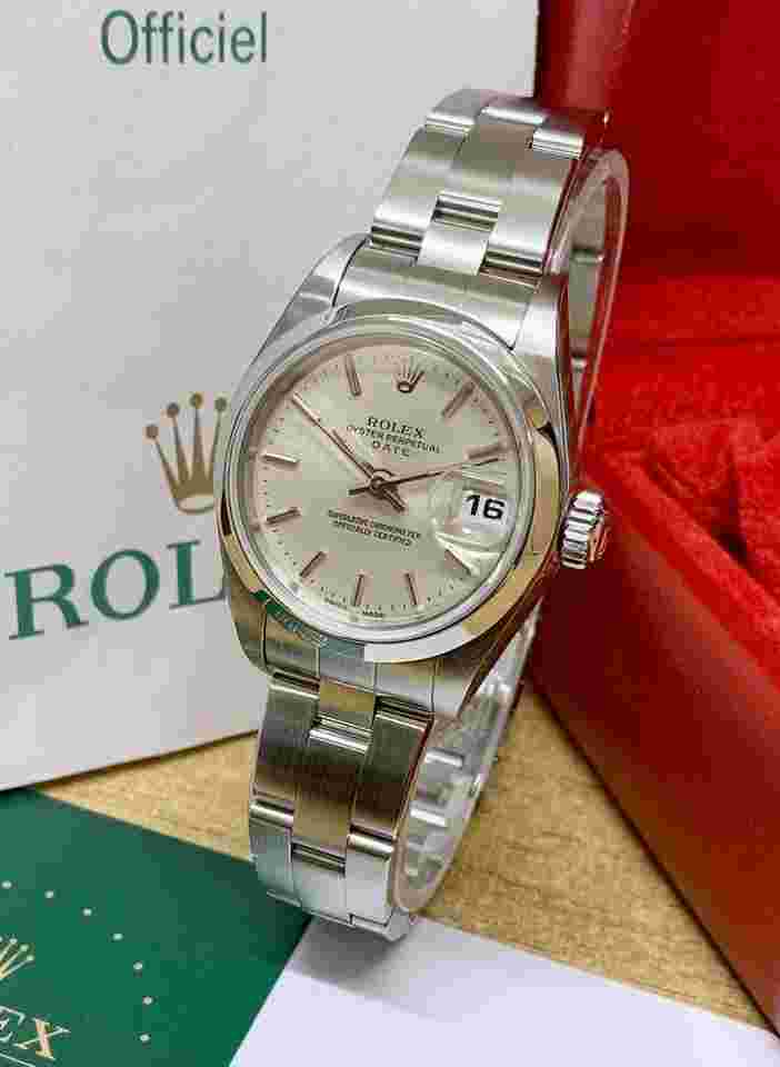 Rolex Oyster Perpetual Lady Date
Lady-Datejust 26mm 79160 Silver Dial Serviced In 2024