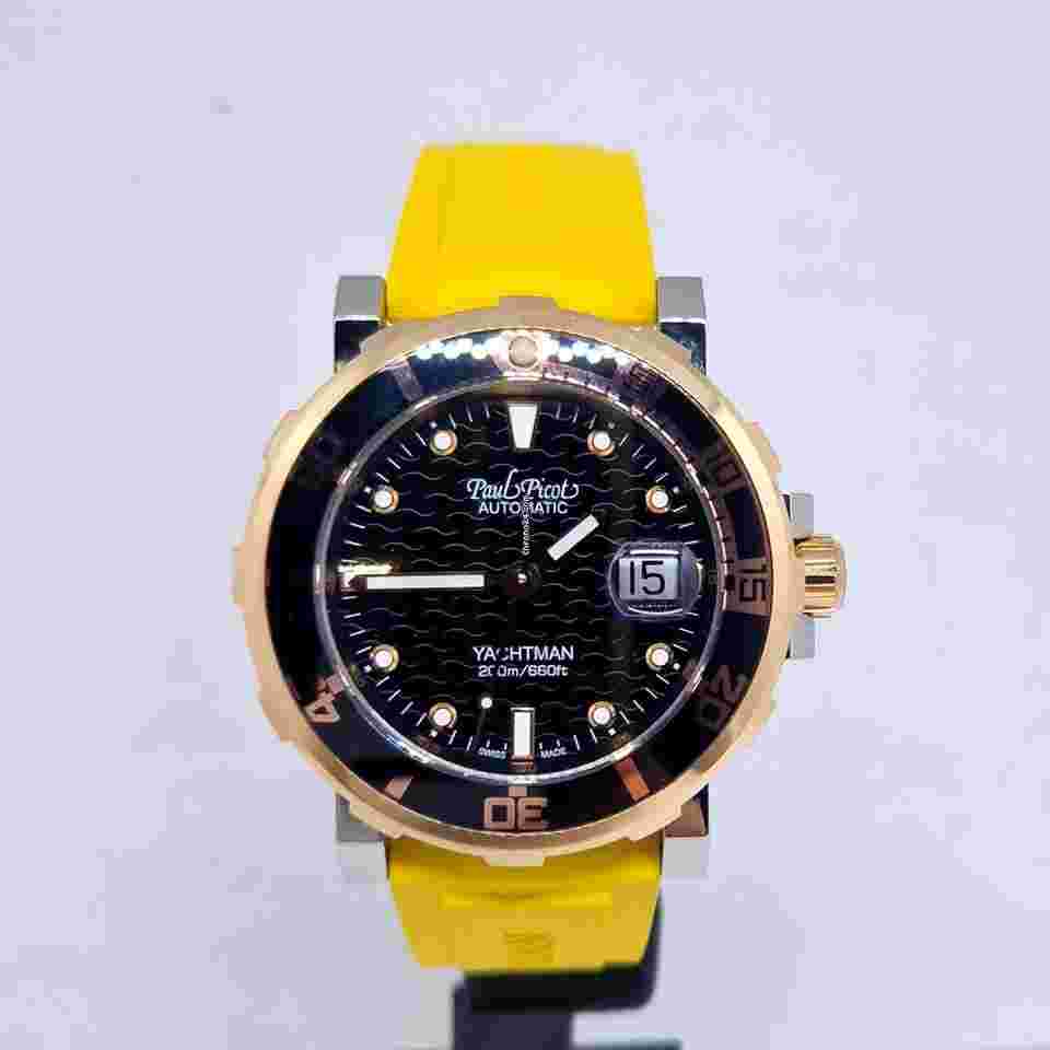 Paul Picot Yachtman
III Date P1151.SRG.NR.3604 steel Gold 18 K