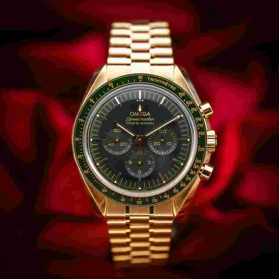 Omega Speedmaster Professional Moonwatch
Gold Complete 310.60.42.50.10.001