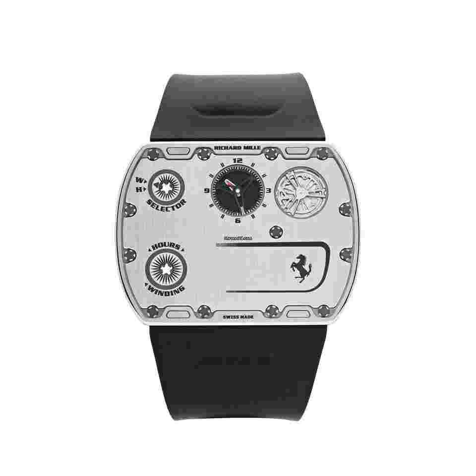 Richard Mille RM UP-01
Ferrari Ultraflat Titanium Silver Dial Limited Edition