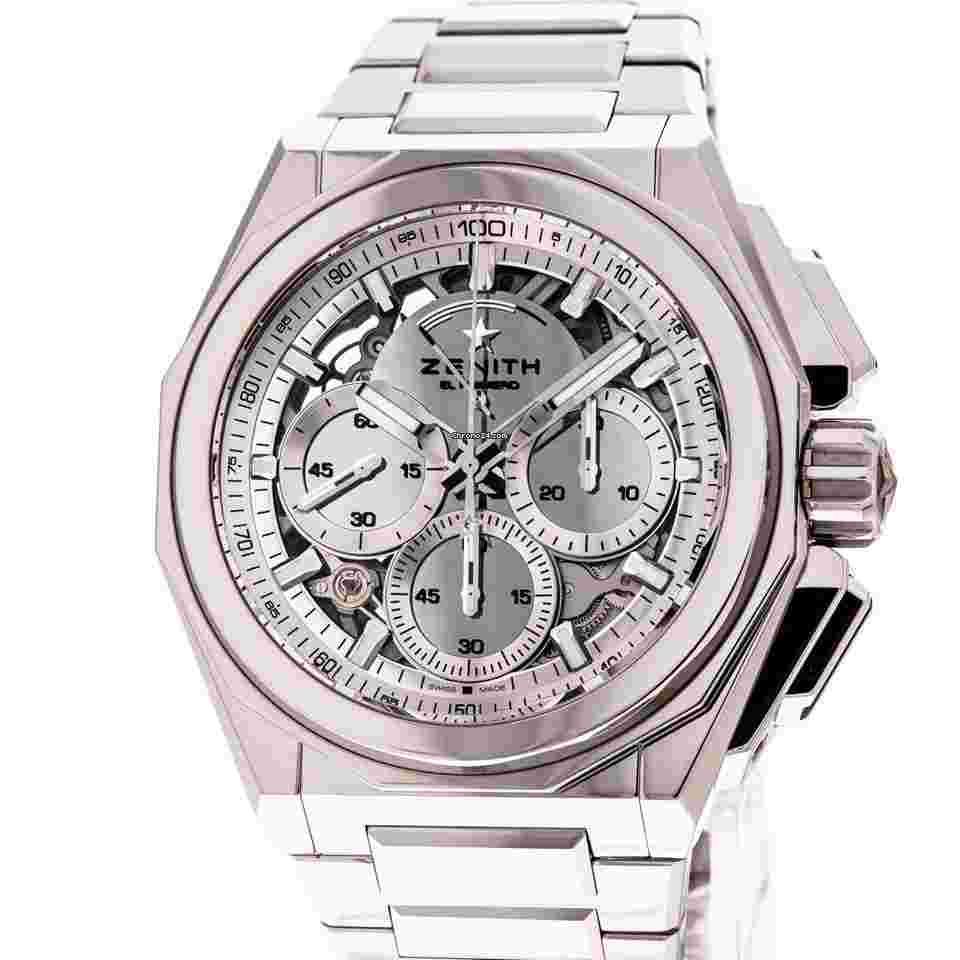Zenith Defy
Extreme 45 Mirror Steel 03.9102.9004/90.I001 NEW 2023 Full Set