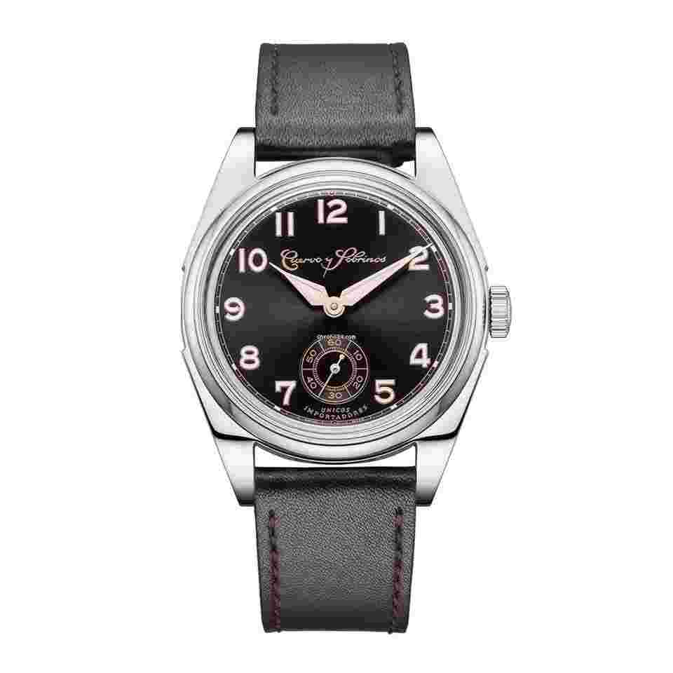 Cuervo y Sobrinos Robusto
Sans Souci Black Ref. 3162.1N - New
