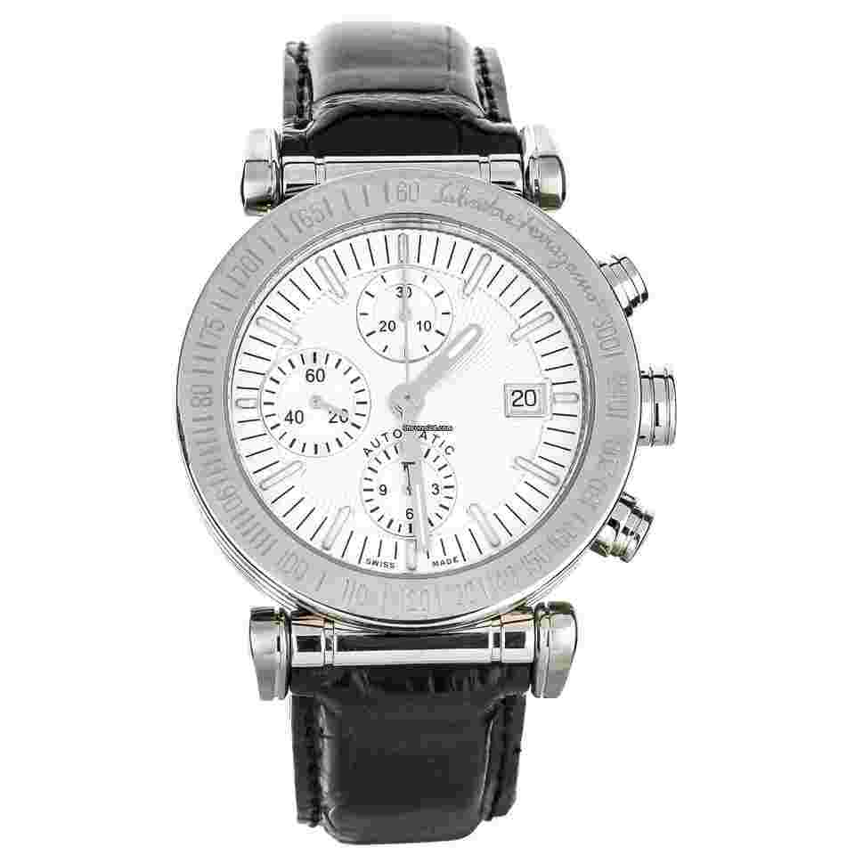 Salvatore Ferragamo
Stainless Steel Silver Dial 42mm F50LCA Full Set