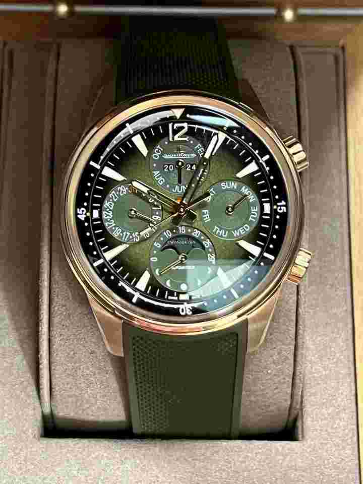 Jaeger-LeCoultre Polaris
Perpetual Calendar Boutique Exclusive New 2025 Green Dial Rose Gold Q908263J