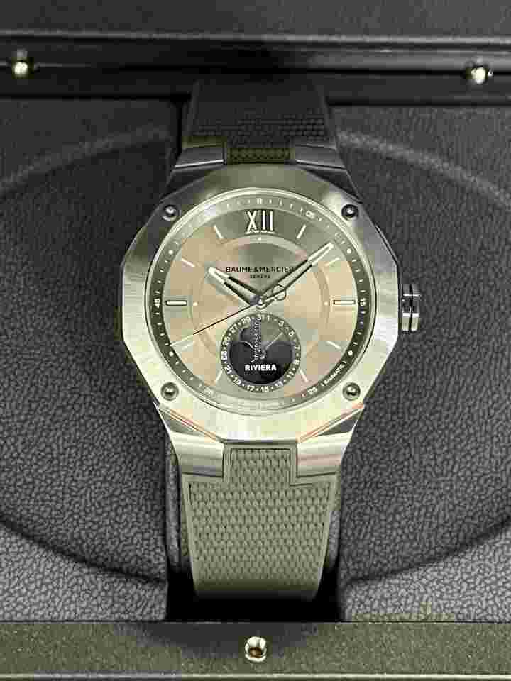 Baume & Mercier Riviera
Automatic 43mm Moon Phase New 2024 M0A10681