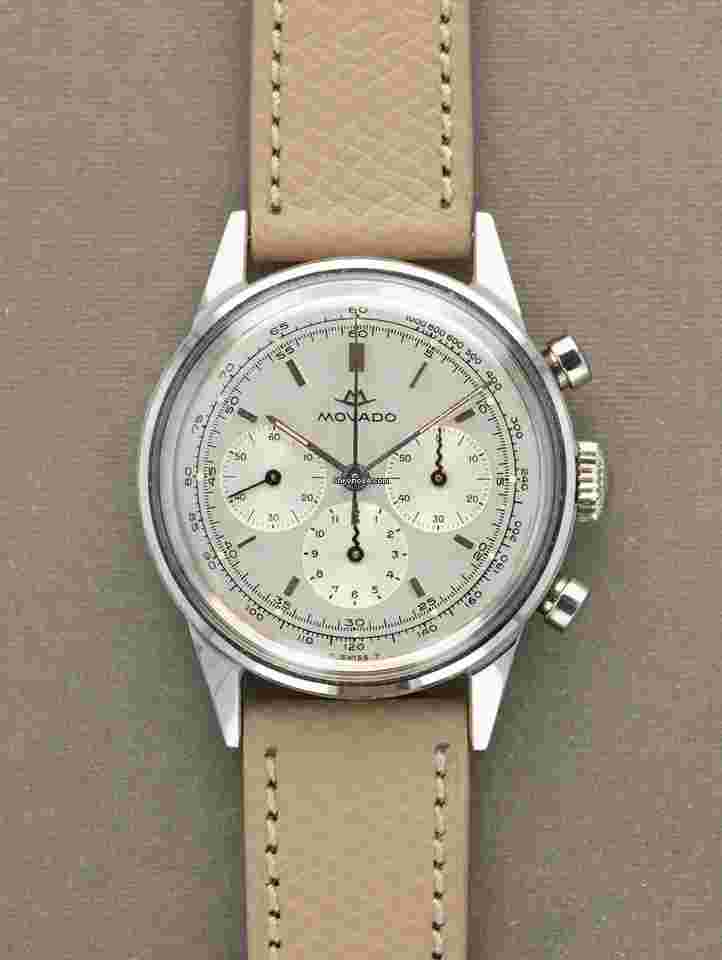 Movado
M95 Chronograph - 'Brushed' Silver Dial