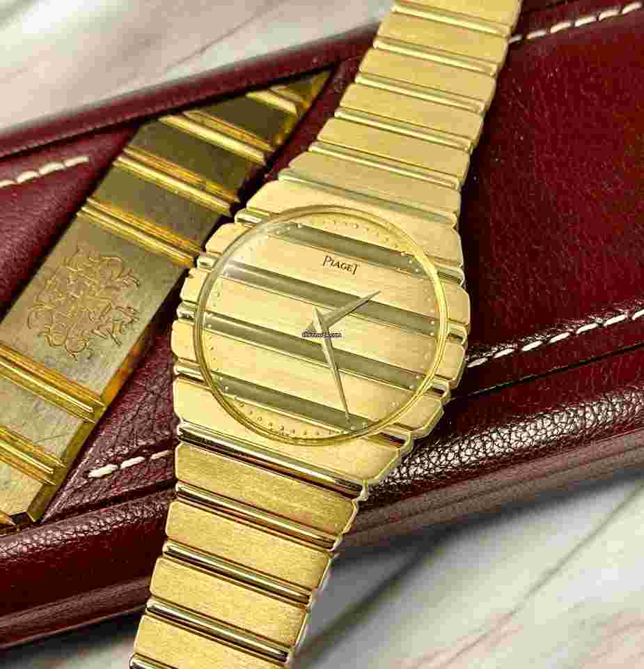 Piaget Polo
Men's 34mm Large Jumbo Rare 18K Yellow Gold Quartz with Box