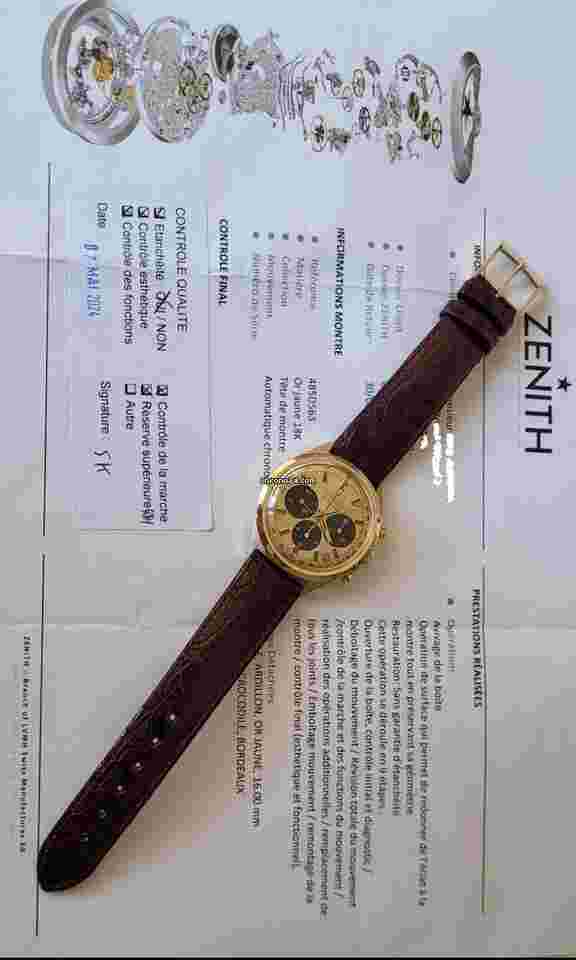 Zenith El Primero
Zenith el primero 485D563