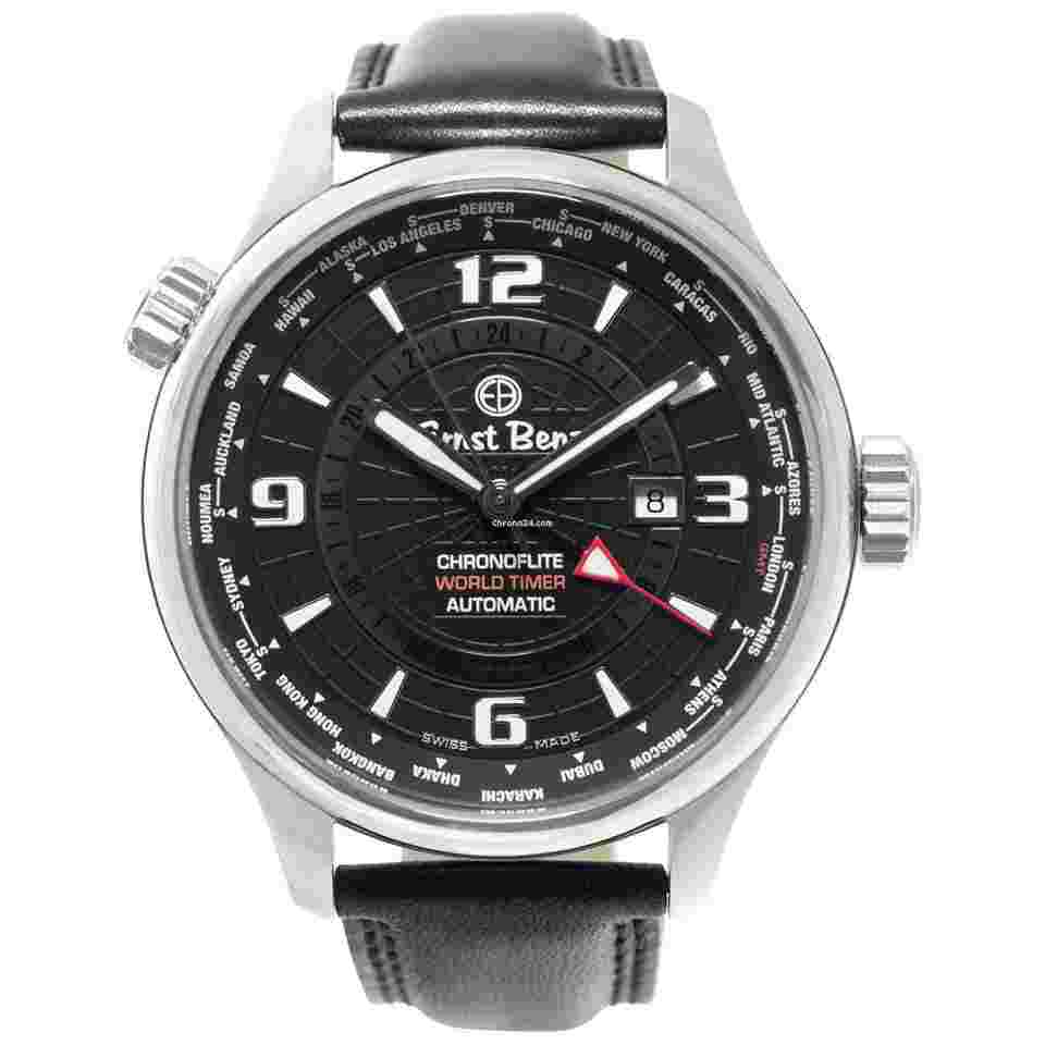 Ernst Benz
World Time GC10851 Stainless Steel 47mm watch