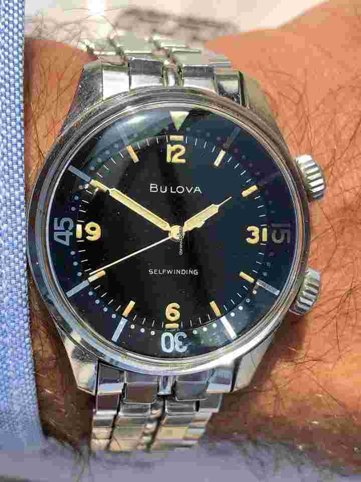 Bulova
Selfwinding Automatic Compressor Nice Condition Dream Cal 11 ALAC Rare Top