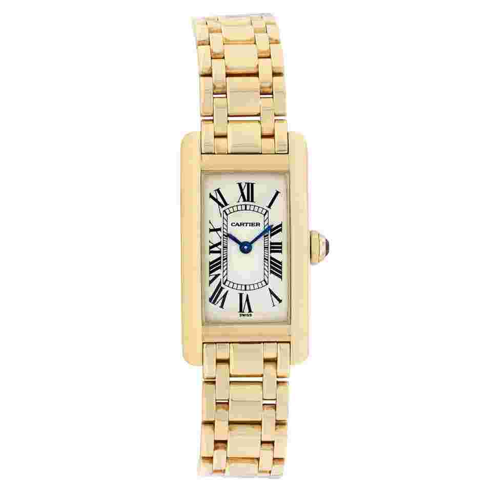 Cartier Tank Américaine
18K Yellow Gold Tank Americaine W26015K2