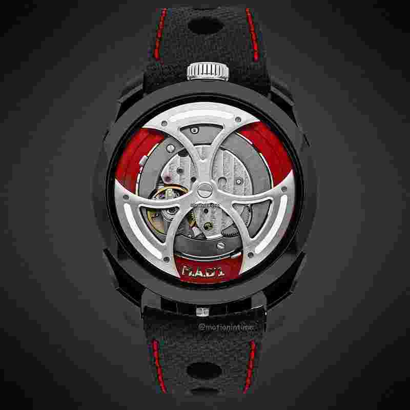 M.A.D. Editions
1 Red Maximilian Büsser Bespoke Stealth Edition Lateral Time Indication 42mm