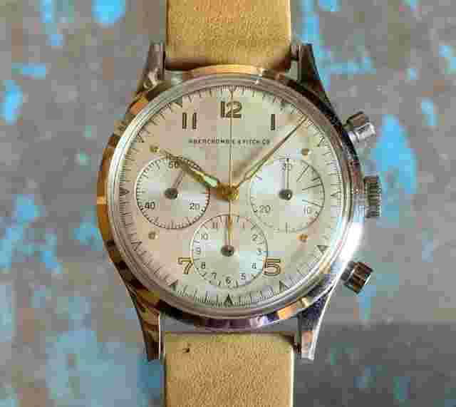 Abercrombie & Fitch Heuer Chronograph Oversize Jumbo 37 mm.