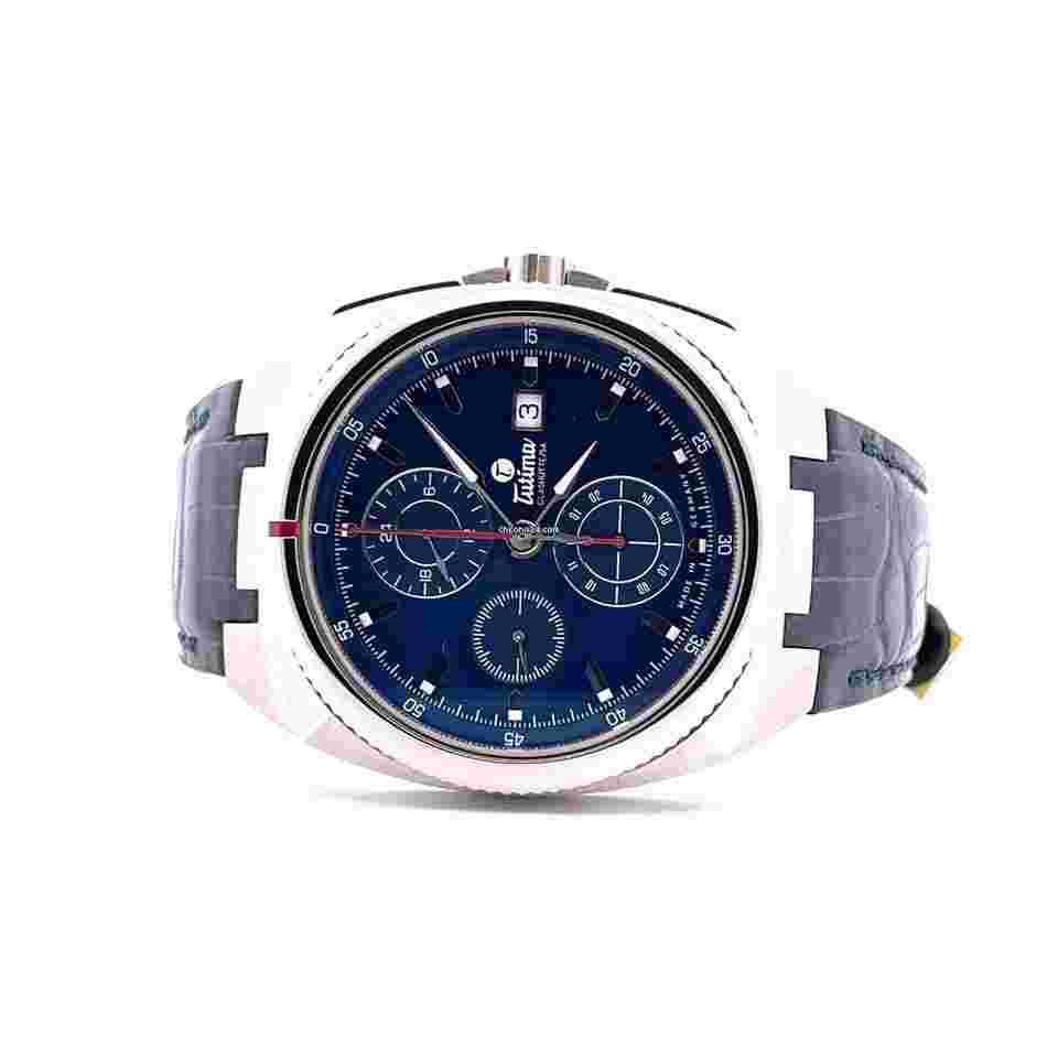 Tutima Saxon One
Chronograph Royal Blue / Steel / New / Unworn / Full Set / 2024