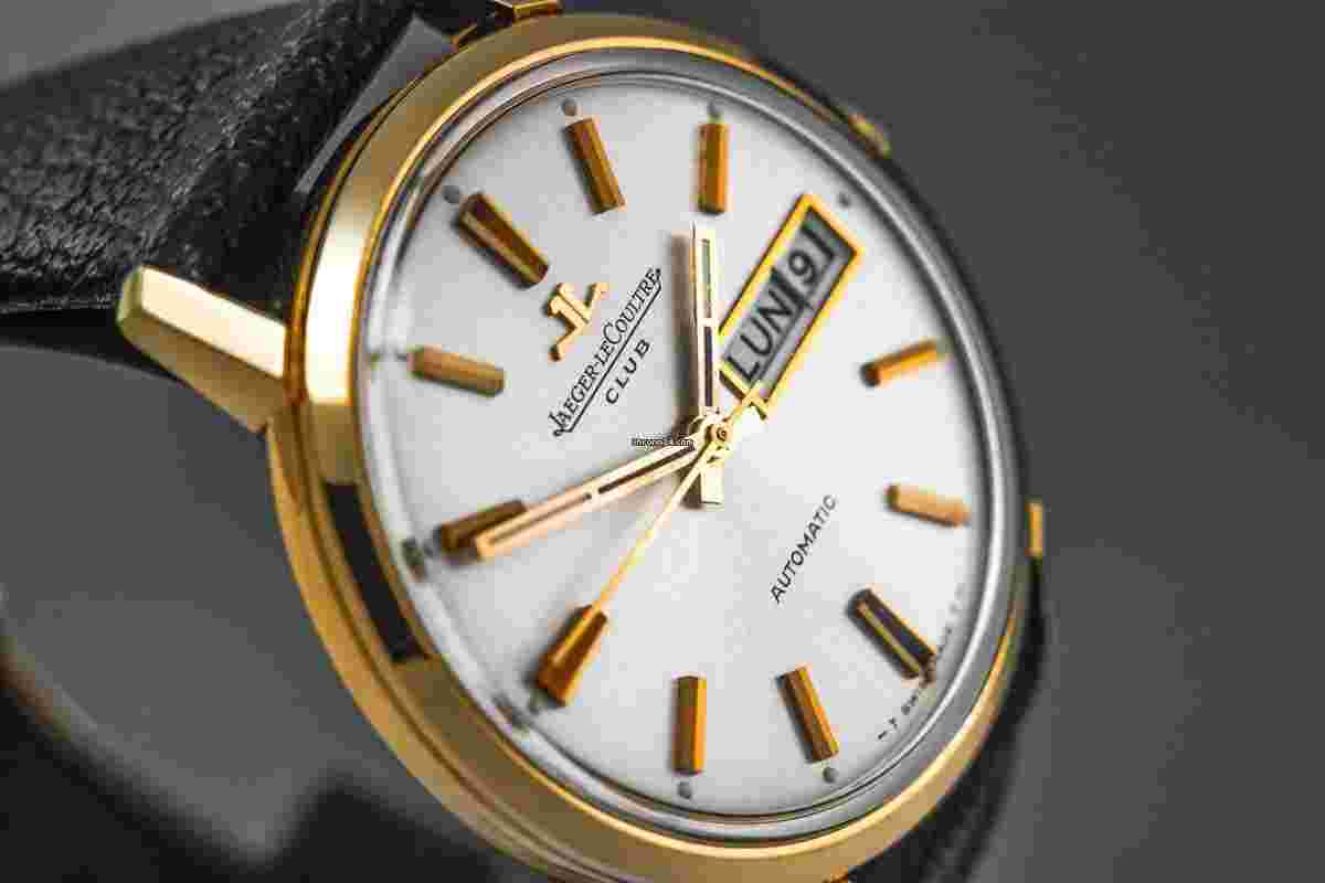 Jaeger-LeCoultre
Club Day Date 18K Gold Papers JLC