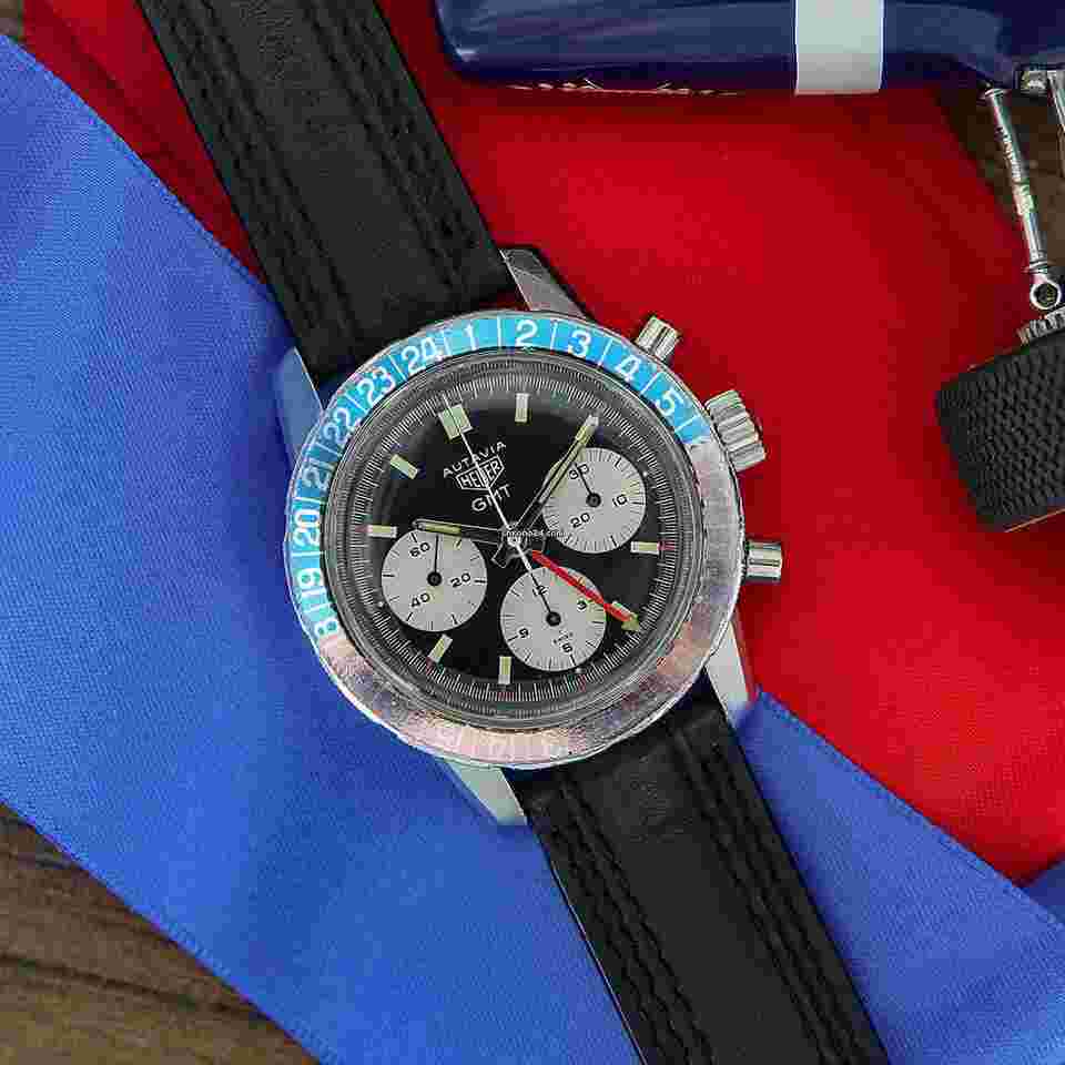 Heuer
Autavia GMT Vintage Ref. 2446C
