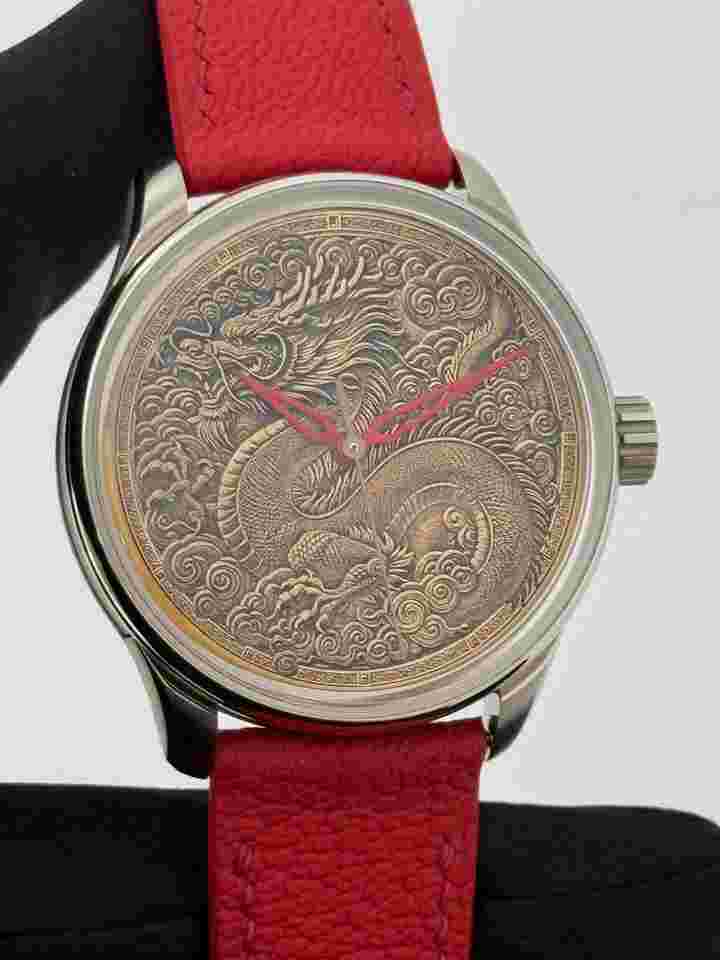 Sartory Billard SB04 Year of the Dragon New Year Limited Edition 10 Automatic Steel 40mm 2024 FULL SET
