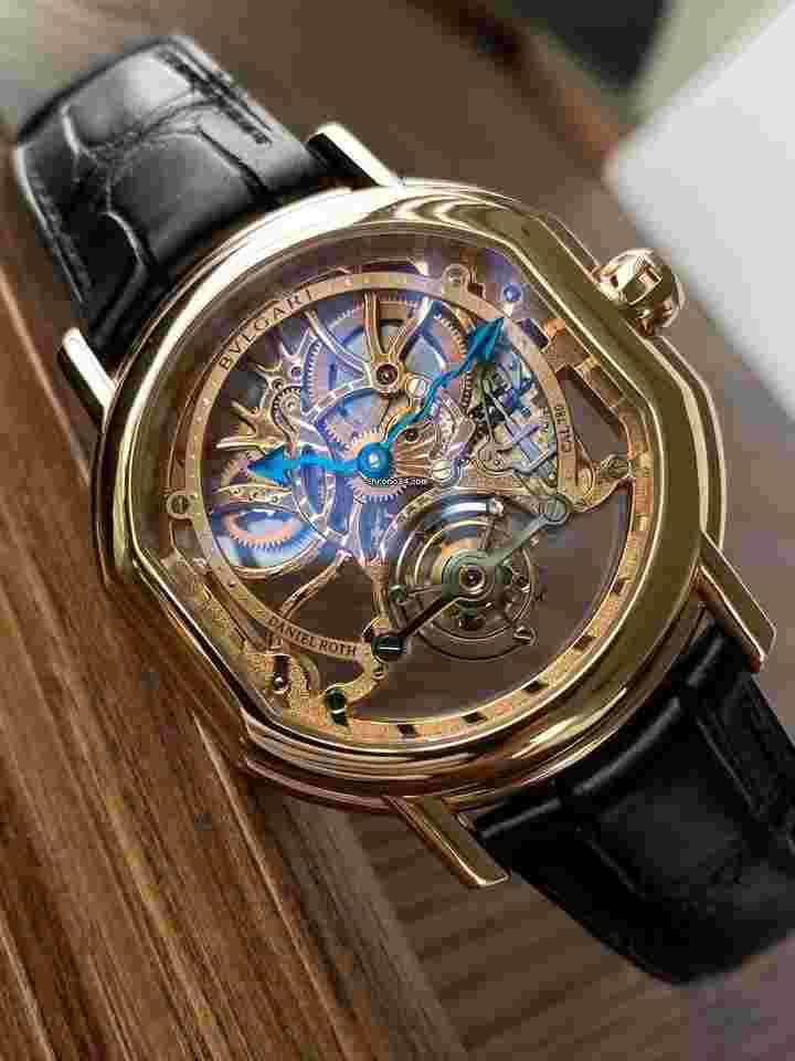 Daniel Roth
Bvlgari Skeletonized Tourbillon RG ref: BRR P 44 G TBSK
