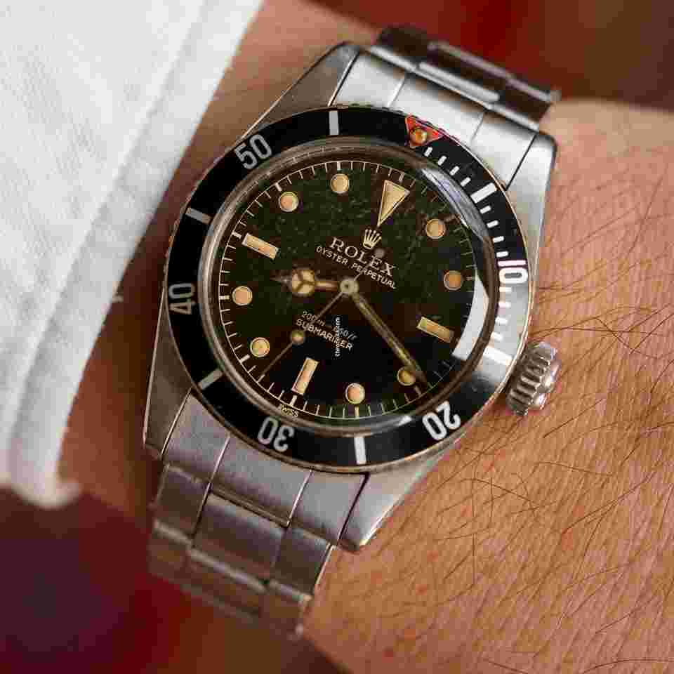 Rolex Submariner
Big Crown Submariner Reference 6538