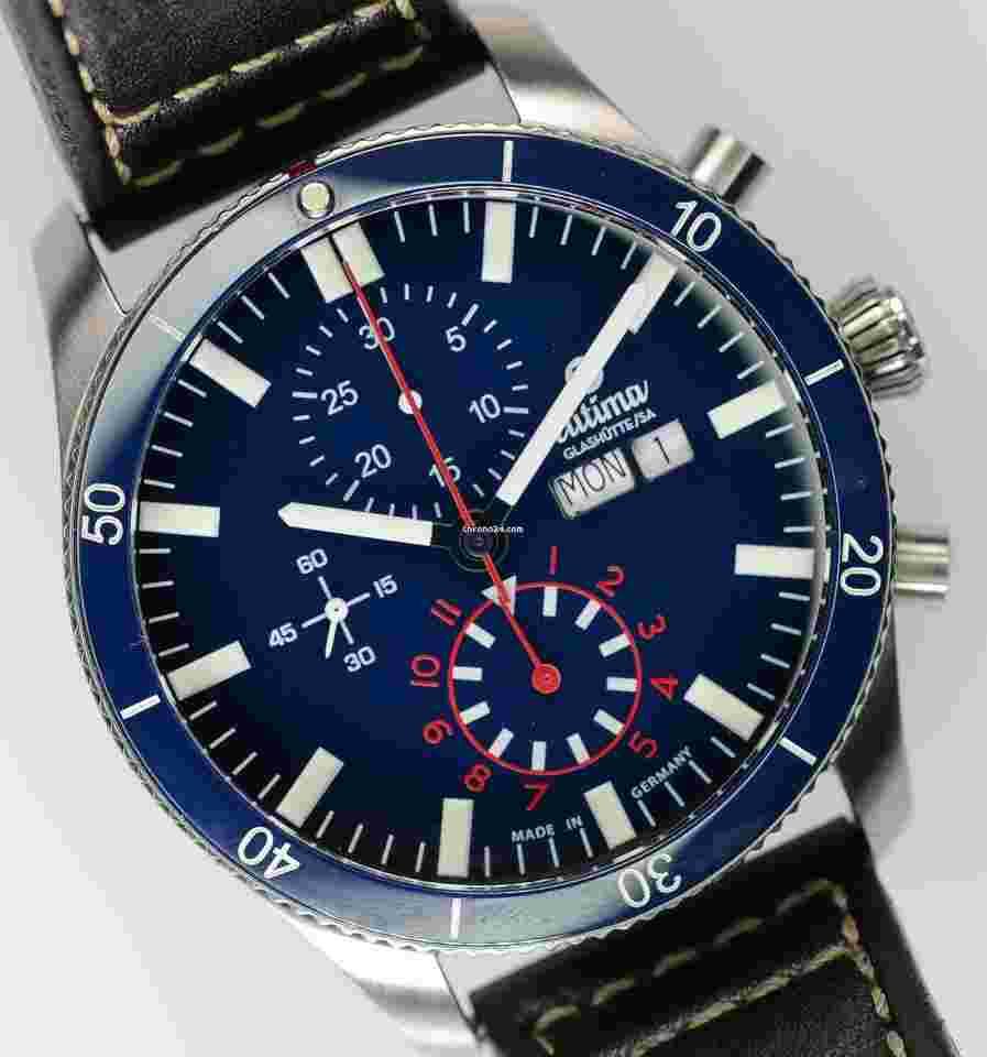 Tutima Grand Flieger Airport Glashütte Grand Flieger Airport Chronograph 43,5mm 640701