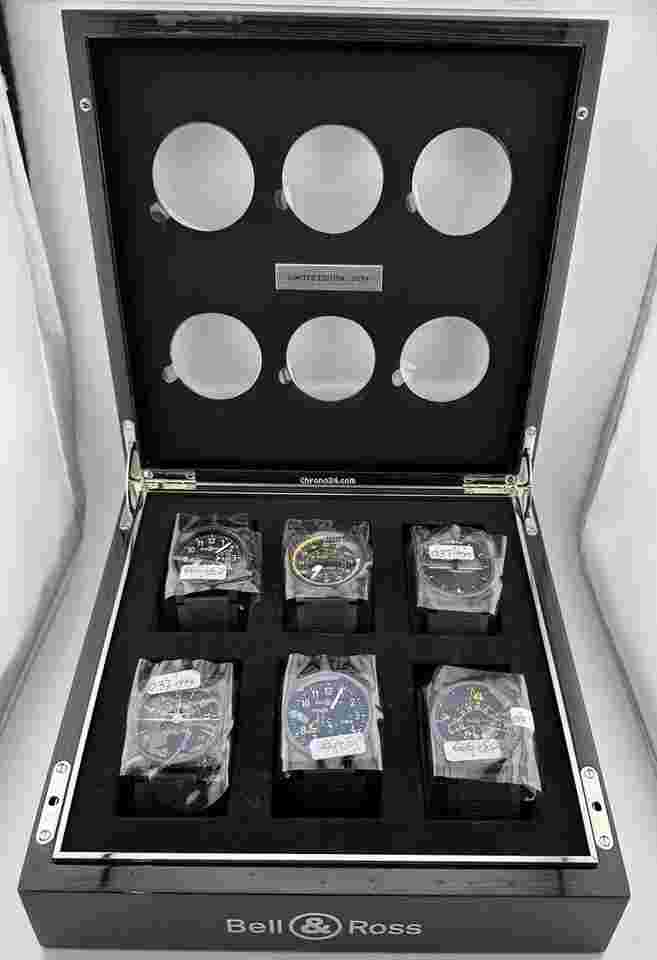 Bell & Ross BR 01
UNWORN Avation Flight Instruments Box Set of 6 Model BR01-FLIGHT-BOX Limited 99Pcs