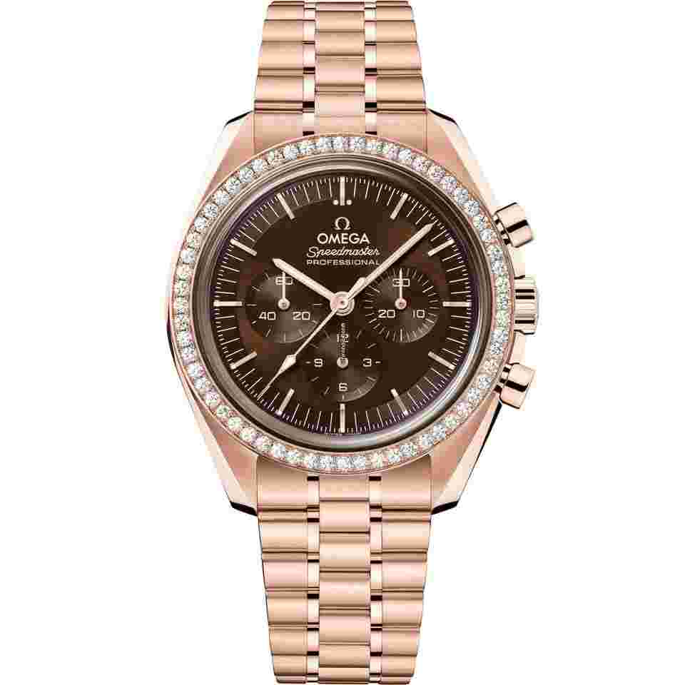 Omega Speedmaster Professional Moonwatch
2025 New Speedmaster Moonwatch Professional Brown Dial Sedna gold 42 mm
