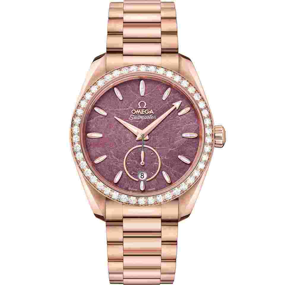 Omega Seamaster Aqua Terra
2025 New Seamaster Aqua Terra 150M Purple Dial Sedna Gold 38 mm