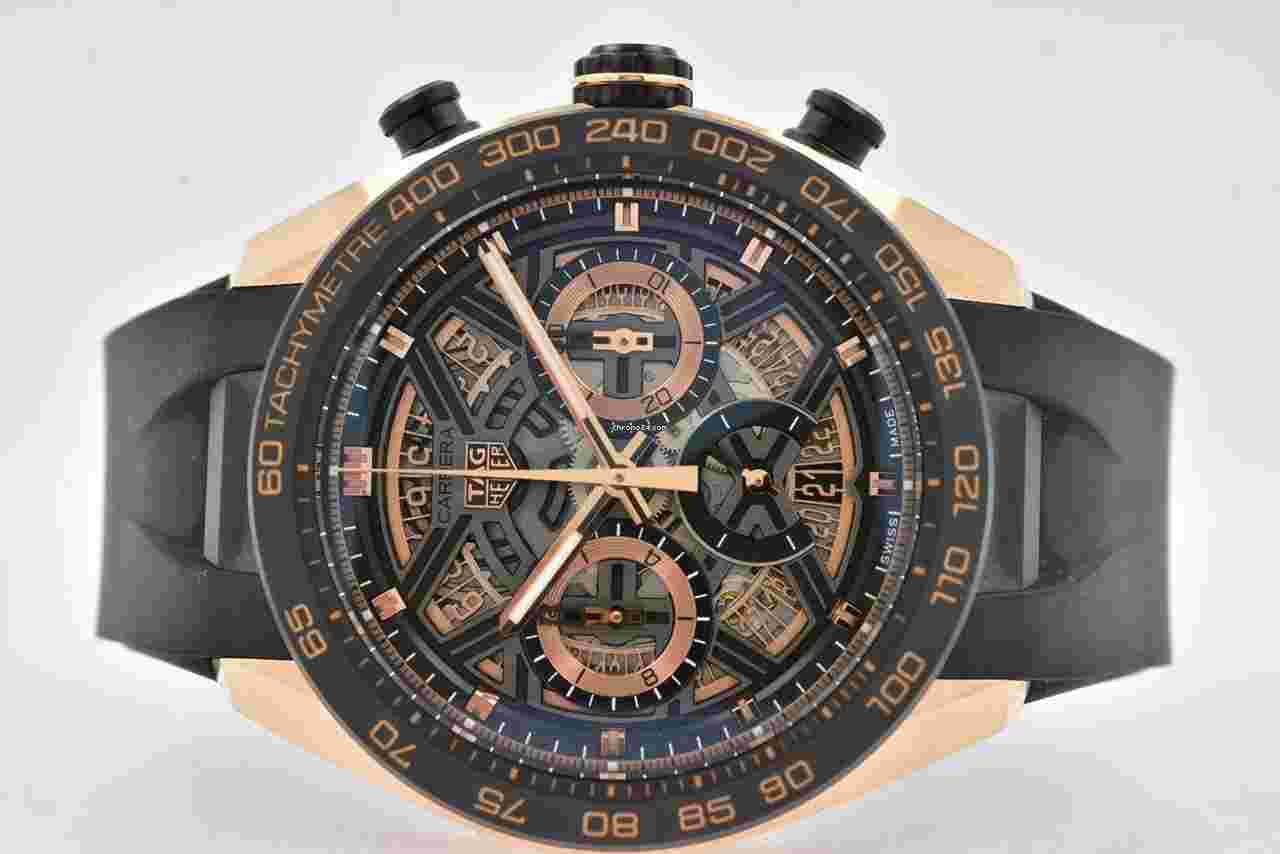 TAG Heuer Carrera
Extreme Sport Chronograph Tachymeter 18k Rose Gold CBU2050.FT6273